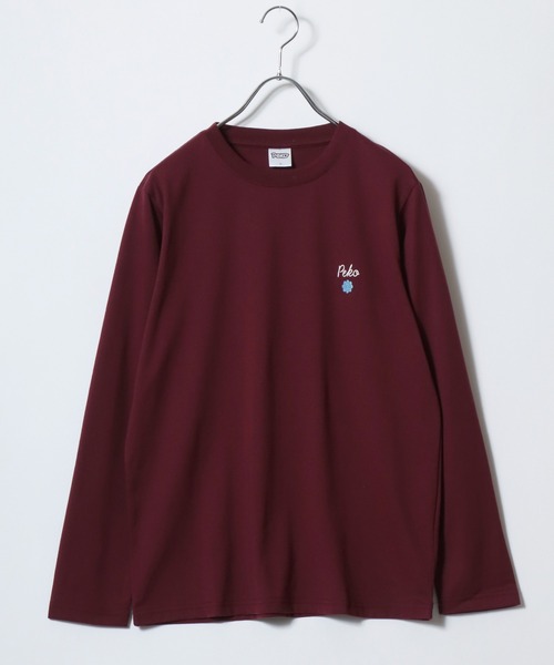 sanrio（サンリオ）の「2026AW sanrio/サンリオ peko/ペコちゃん フロント バックプリント ワンポイント刺繍 長袖Tシャツ ロンT（Tシャツ/カットソー・レディース・ブルー/モカ/ワイン/クリーム・L/M）」の11枚目の写真