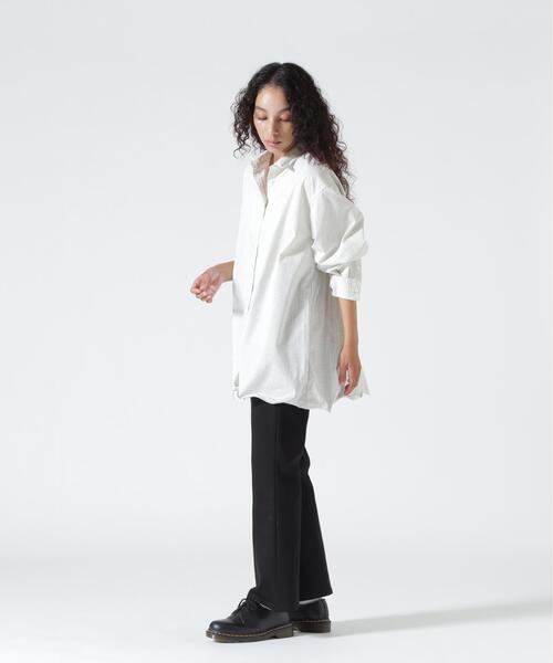 YENN(イエン)の「YENN(イエン)WIRED ONER SHIRT(シャツ/ブラウス・レディース・ブルー/ホワイト・F)」の5枚目の写真