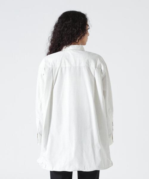 YENN(イエン)の「YENN(イエン)WIRED ONER SHIRT(シャツ/ブラウス・レディース・ブルー/ホワイト・F)」の7枚目の写真