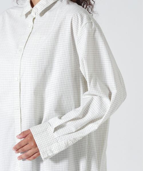 YENN(イエン)の「YENN(イエン)WIRED ONER SHIRT(シャツ/ブラウス・レディース・ブルー/ホワイト・F)」の9枚目の写真