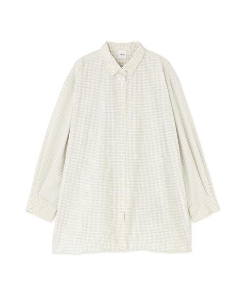 YENN(イエン)の「YENN(イエン)WIRED ONER SHIRT(シャツ/ブラウス・レディース・ブルー/ホワイト・F)」の12枚目の写真