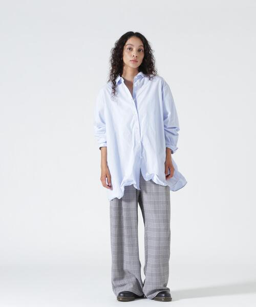 YENN(イエン)の「YENN(イエン)WIRED ONER SHIRT(シャツ/ブラウス・レディース・ブルー/ホワイト・F)」の16枚目の写真