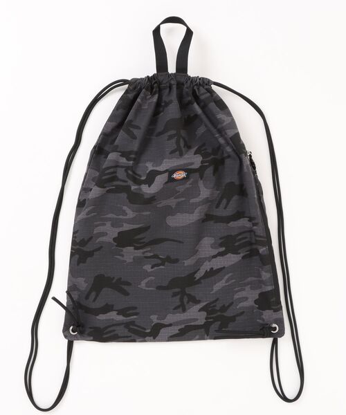 Dickies（ディッキーズ）の「【Dickies】DK ICON LOGO KANPSACK CAMO / ディッキーズ アイコンロゴ ナップサック カモ柄（バックパック/リュック・メンズ・チャコール/アーミー・FREE）」の3枚目の写真