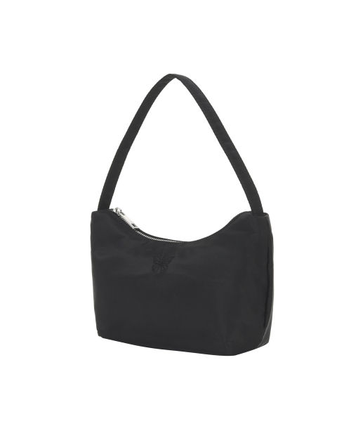 NICK&NICOLE（ニックアンドニコール）の「NICOLE NYLON MINI HOBO BAG_BLACK（ショルダーバッグ・レディース・その他・FREE）」の2枚目の写真