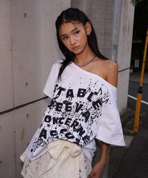 DeEVA/ディーヴァ/off-Shoulder Tee