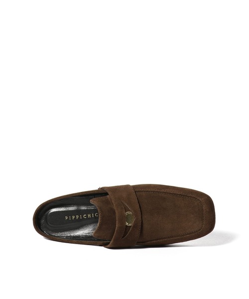 Pippichic(ピッピシック)の「PIPPICHIC / SISSI LOAFERS PLAIN MULE 12(ローファー・レディース・ダークブラウン・36/38/37)」の3枚目の写真