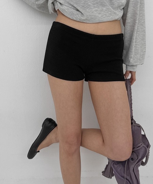 BLACKUP（ブラックアップ）の「[MADE] トムアンドローウエストショートパンツ（その他パンツ・レディース・ブラック/チャコール・MEDIUM/SMALL）」の10枚目の写真