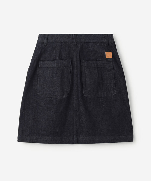 ORCIVAL（オーシバル）の「ORCIVAL | デニム ミニスカート INDIGO WOMEN（デニムスカート・レディース・ダークインディゴブルー・1）」の3枚目の写真