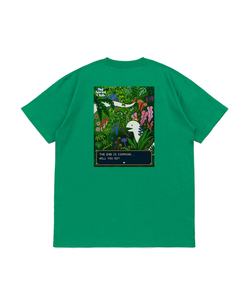 NET SOCIAL CLUB（ネットソーシャルクラブ）の「終末の蛇アドベンチャーログ半袖Tシャツ（グリーン）（Tシャツ/カットソー・レディース・その他・LARGE/MEDIUM/SMALL/X-LARGE）」の5枚目の写真