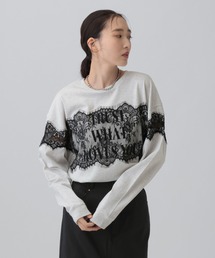 LEPSIM | ロゴレースデザインLS 1064802(Tシャツ/カットソー)