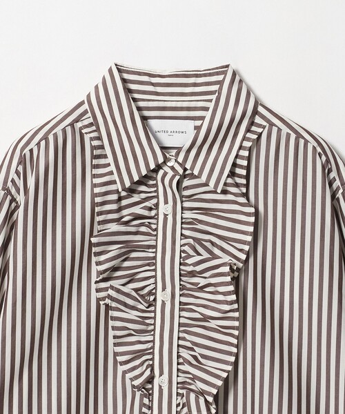 UNITED ARROWS(ユナイテッドアローズ)の「アシンメトリー フリル レギュラーシャツ(シャツ/ブラウス・レディース・その他2/その他1・FREE)」の16枚目の写真