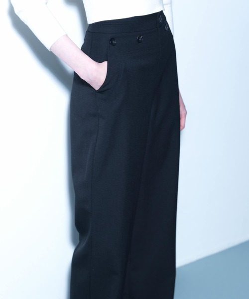 URBAN RESEARCH(アーバンリサーチ)の「new basic CLEAN MARIN PANTS(その他パンツ・レディース・ネイビー/ブラック・36/40/38)」の1枚目の写真