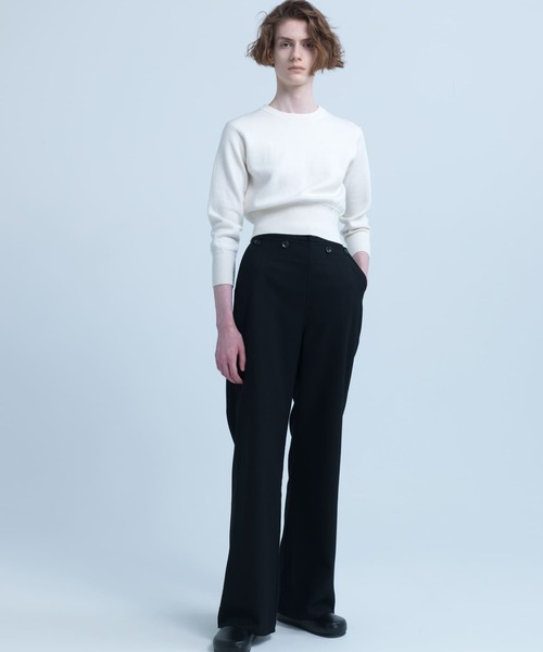 URBAN RESEARCH(アーバンリサーチ)の「new basic CLEAN MARIN PANTS(その他パンツ・レディース・ネイビー/ブラック・36/40/38)」の3枚目の写真