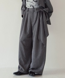 《UNISEX/セットアップ対応》タイスカーフツキスラックス