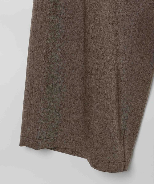 PBLIM(ページボーイリム)の「《UNISEX/セットアップ対応》タイスカーフツキスラックス(スラックス・レディース・チャコールグレー/ブラウン・MEDIUM/LARGE)」の5枚目の写真