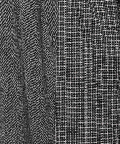 PBLIM(ページボーイリム)の「《UNISEX/セットアップ対応》タイスカーフツキスラックス(スラックス・レディース・チャコールグレー/ブラウン・MEDIUM/LARGE)」の14枚目の写真
