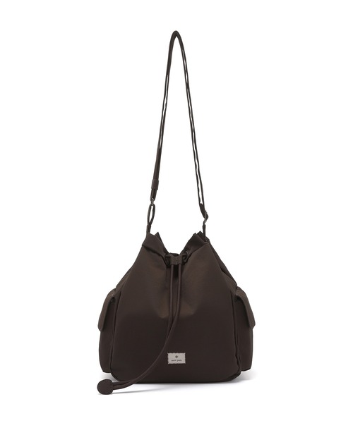 Snow Peak(スノーピーク)の「Snow Peak / SOFTWILL BUCKET BAG 7L ソフトウィル バケットバッグ 7L 海外限定(ショルダーバッグ・レディース・ブラック/ベージュ/ブラウン・ONE SIZE)」の5枚目の写真