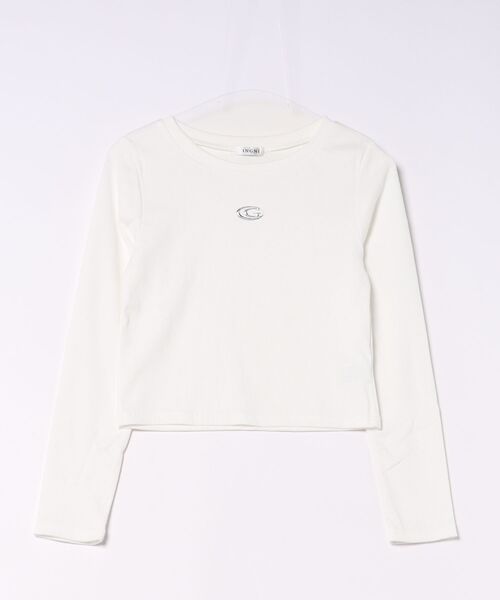 INGNI(イング)の「メタルロゴラメリブロンTシャツ(Tシャツ/カットソー・レディース・ブラウン/オフホワイト/ブラック・M)」の21枚目の写真