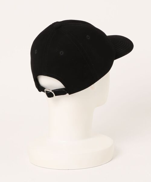 KIJIMA TAKAYUKI（キジマ　タカユキ）の「SHEEP SUEDE 6PANEL CAP MYYY262815（キャップ・メンズ・ブラック・ONE SIZE）」の2枚目の写真
