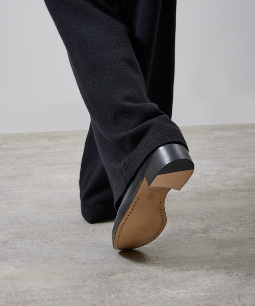 PADRONE（パドローネ）の「【PADRONE】BL Moccasin SHOES（モカシン/デッキシューズ・メンズ・ブラック・42/41）」の16枚目の写真