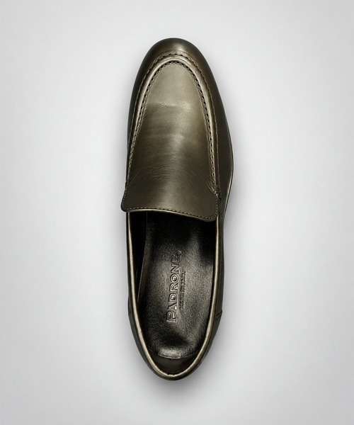 PADRONE（パドローネ）の「【PADRONE】BL Moccasin SHOES（モカシン/デッキシューズ・メンズ・ブラック・42/41）」の17枚目の写真