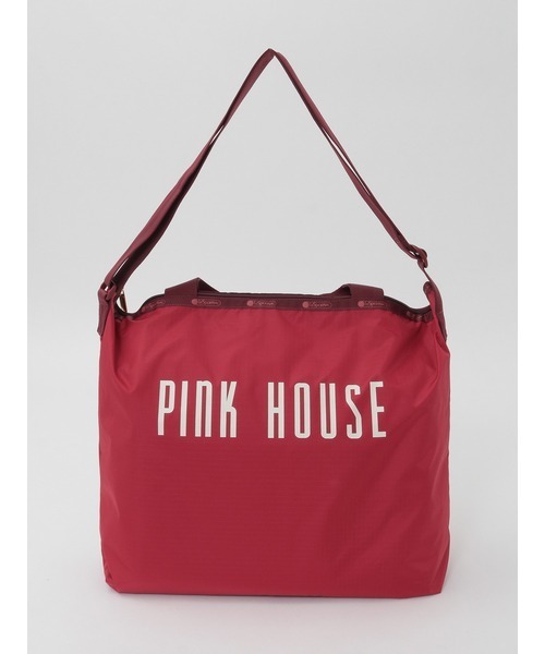 PINK HOUSE（ピンクハウス）の「PH ROYAL BERRY DELUXE ZIPTOP TOTE（トートバッグ・レディース・ネイビー/レッド・フリー）」の11枚目の写真
