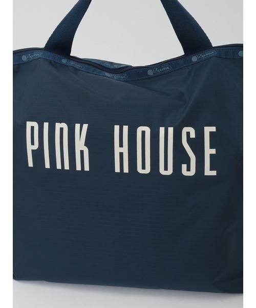 PINK HOUSE（ピンクハウス）の「PH ROYAL BERRY DELUXE ZIPTOP TOTE（トートバッグ・レディース・ネイビー/レッド・フリー）」の12枚目の写真