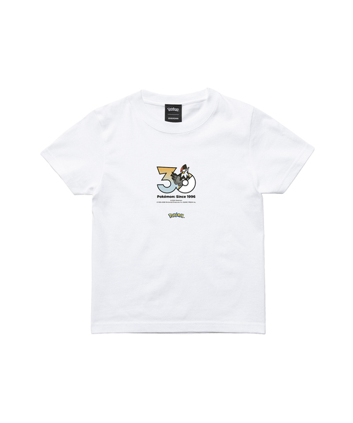 ZOZOSPOT(ゾゾスポット)の「Pokemon 30th Anniversary 1025 T-shirt 「ムクホーク」(Tシャツ/カットソー・レディース・ホワイト・SMALL/MEDIUM/LARGE/X-LARGE/XX-LARGE/XXX-LARGE/100cm/110cm/120cm/130cm/140cm/150cm/160cm)」の2枚目の写真