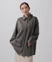 ポンチボタンシャツチュニック 1068673