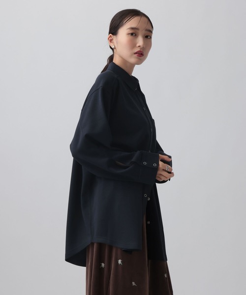 LEPSIM(レプシィム)の「ポンチボタンシャツチュニック 1068673(シャツ/ブラウス・レディース・ピンク/ネイビー/チャコールグレー/ブラウン・FREE)」の20枚目の写真