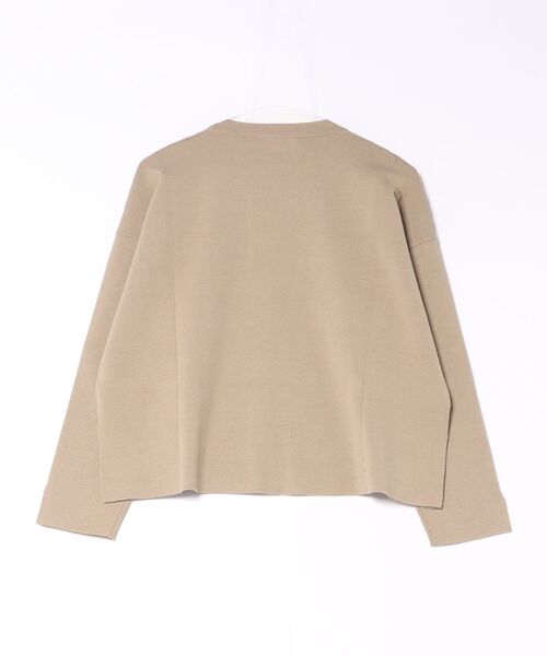 ROBERTO COLLINA（ロベルトコリーナ）の「roberto collina | ROUNDNECK SWEATER（ニット/セーター・レディース・ベージュ/ネイビー・XS）」の3枚目の写真