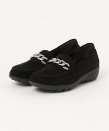 【Bridget Birkin】ビジューチェーンモカシンシューズ(561659)