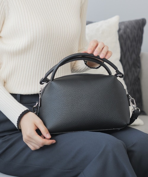 festinalente(フェスティナレンテ)の「2way mini hand bag(ハンドバッグ・レディース・ブラック/グレー/ベージュ・ONE SIZE)」の11枚目の写真