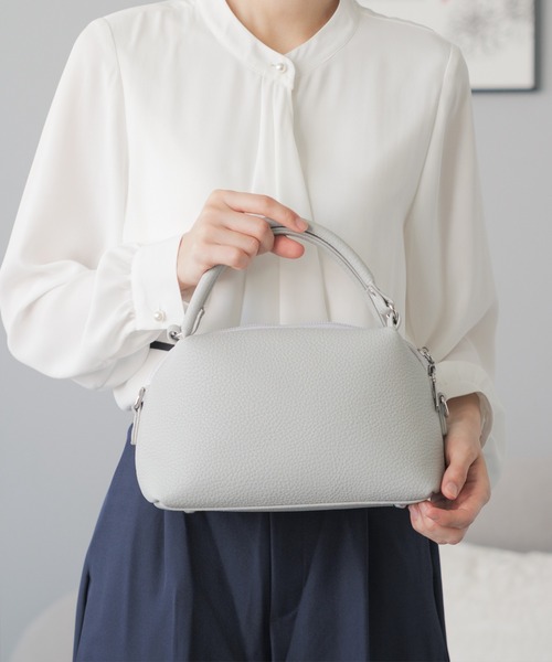 festinalente(フェスティナレンテ)の「2way mini hand bag(ハンドバッグ・レディース・ブラック/グレー/ベージュ・ONE SIZE)」の14枚目の写真