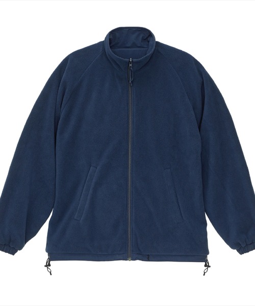 Ol' Basics（オールベーシックス）の「Ol' Basics（オール・ベーシックス） トラックジャケット リバーシブル 2WAY U.S.ARMY ロゴプリント ナイロン フリース トレーニングジャケット ナイロンジャケット ウインドブレーカー フリースジャケット アウター アメカジ ミリタリー メンズ レディース ユニセックス（ブルゾン・メンズ・ダークオリーブ/ネイビー/ブラウン/ブラック・M/L/XL）」の8枚目の写真