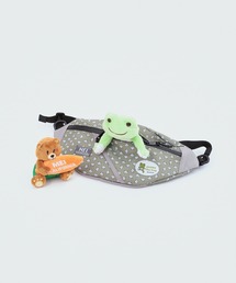 MEI（メイ）の「【 MEI × pickles the frog / メイ × かえるのピクルス 】BOTTOM LINE / ボトムライン（ボディバッグ/ウエストポーチ）」