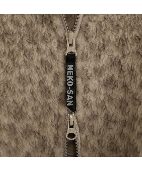PUMA(プーマ)の「PUMA プーマ ユニセックス NEKO-san フリース T7 ジップ ジャケット(ジャージ・メンズ・グレー/ベージュ・SMALL/MEDIUM/XX-LARGE/X-LARGE/LARGE)」の14枚目の写真