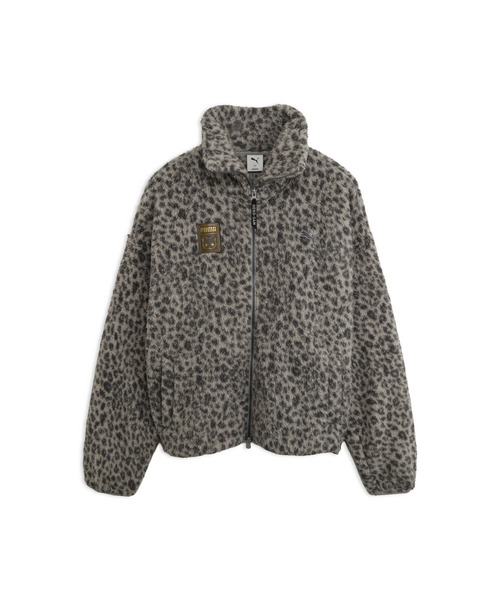 PUMA(プーマ)の「PUMA プーマ ユニセックス NEKO-san フリース T7 ジップ ジャケット(ジャージ・メンズ・グレー/ベージュ・SMALL/MEDIUM/XX-LARGE/X-LARGE/LARGE)」の18枚目の写真