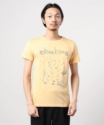 Lens Concave（レンズコンケイブ）の「クライミング柄 Tee（Tシャツ/カットソー）」