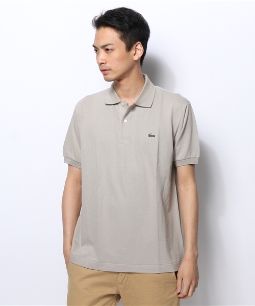 SHIPS（シップス）の「LACOSTE:POLO 1212 SHORT/SLEEVE（ポロシャツ・メンズ・ホワイト/グレー/ブラック/ライトピンク/レッド/ライム/サックスブルー/ネイビー/パープル/ブラウン/ピンク系その他/ダークグリーン/ロイヤルブルー/プラム/ベージュ/ピンク/ワインレッド/ワイン/イエロー/グリーン/ライトオリーブ/オリーブ/ライトブルー/スカイブルー/ブルー/ダークグレー/その他/レッド系その他/チャコールグレー/オレンジ/ブルー系その他/グレー系その他・SMALL/MEDIUM/LARGE/X-LARGE）」の7枚目の写真