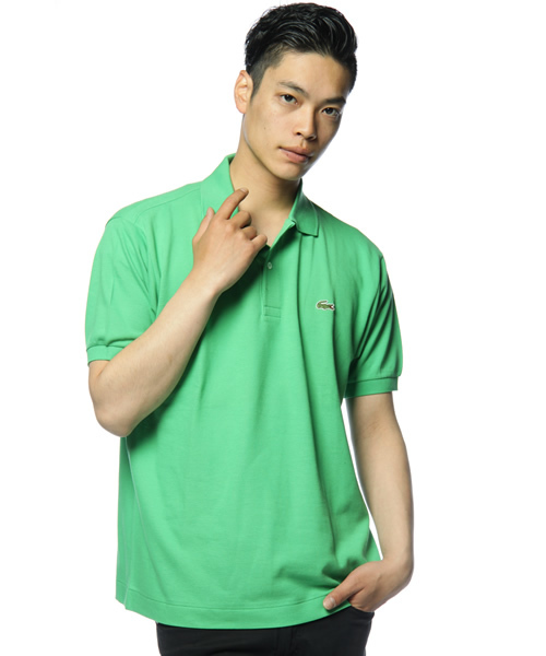 SHIPS（シップス）の「LACOSTE:POLO 1212 SHORT/SLEEVE（ポロシャツ・メンズ・ホワイト/グレー/ブラック/ライトピンク/レッド/ライム/サックスブルー/ネイビー/パープル/ブラウン/ピンク系その他/ダークグリーン/ロイヤルブルー/プラム/ベージュ/ピンク/ワインレッド/ワイン/イエロー/グリーン/ライトオリーブ/オリーブ/ライトブルー/スカイブルー/ブルー/ダークグレー/その他/レッド系その他/チャコールグレー/オレンジ/ブルー系その他/グレー系その他・SMALL/MEDIUM/LARGE/X-LARGE）」の13枚目の写真