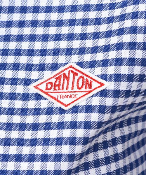 DANTON（ダントン）の「［ダントン］DANTON CB GGM S/S シャツ ◆（シャツ/ブラウス・レディース・ブラック/ネイビー・36）」の14枚目の写真