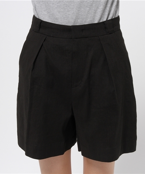 Spick & Span(スピックアンドスパン)の「マーベルト ショートパンツ◆(その他パンツ・レディース・ベージュ/ブラック・36/38)」の10枚目の写真