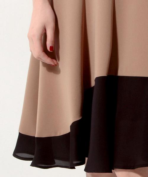 UNITED ARROWS バイカラー　フレアベスト 1500024F2107_m1_a023.jpg