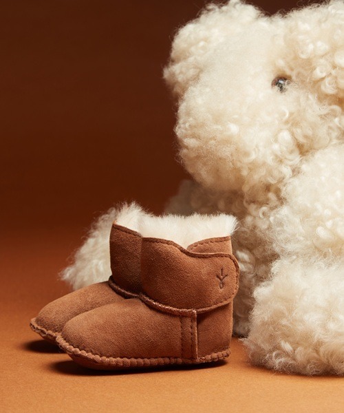 EMU Australia(エミューオーストラリア)の「Baby Bootie(ブーツ・キッズ・ベージュ/チョコ/ピンク/チャコールグレー/ライトピンク/ベビーピンク/ライトグレー・12-18MONTH/6-12MONTH/18-24MONTH/0-6MONTH)」の18枚目の写真