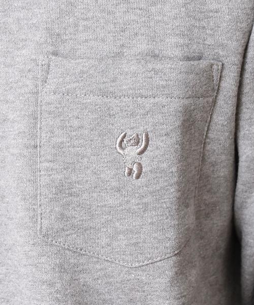 coen(コーエン)の「CVCスウェットポケ付きクルーネック(スウェット・メンズ・グレー/ネイビー/マスタード/ワインレッド・X-LARGE/MEDIUM/SMALL/LARGE)」の12枚目の写真