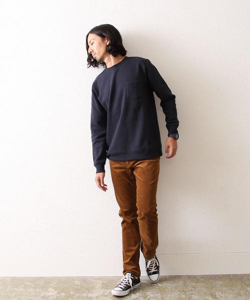 coen(コーエン)の「CVCスウェットポケ付きクルーネック(スウェット・メンズ・グレー/ネイビー/マスタード/ワインレッド・X-LARGE/MEDIUM/SMALL/LARGE)」の7枚目の写真