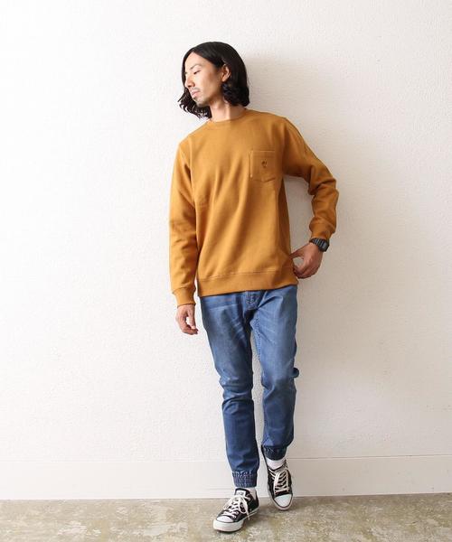 coen(コーエン)の「CVCスウェットポケ付きクルーネック(スウェット・メンズ・グレー/ネイビー/マスタード/ワインレッド・X-LARGE/MEDIUM/SMALL/LARGE)」の9枚目の写真