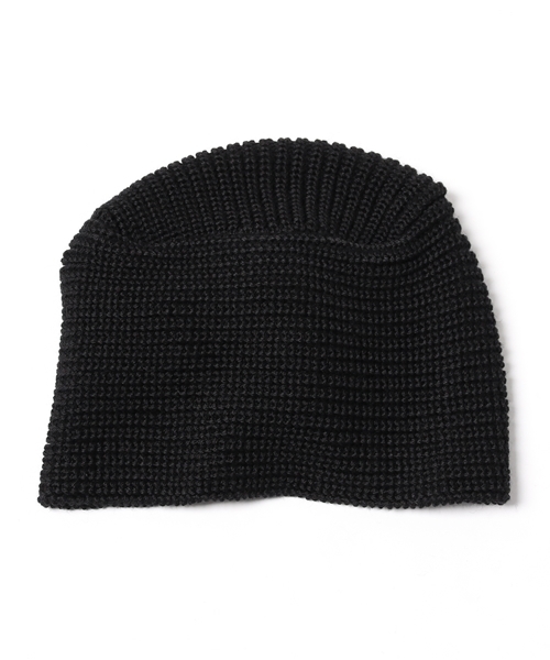 SLY（スライ）の「ALADDIN KNIT帽（キャップ・レディース・ワインレッド/ダークグリーン/ブラック・FREE）」の4枚目の写真