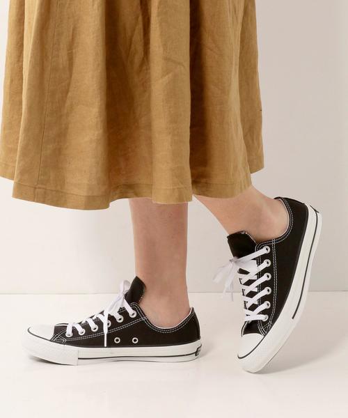 CONVERSE（コンバース）の「コンバース オールスター/CONVERSE ALLSTAR 100 OX（スニーカー・レディース・ホワイト/ブラック・24cm/22cm/23cm/25cm）」の12枚目の写真